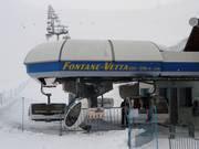 Fontane-Vetta - 4 places | Télésiège rapide (débrayable) avec capots de protection