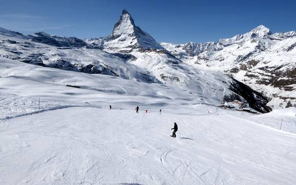 Diversité des pistes Mont-Cervin – Diversité des pistes Zermatt/Breuil-Cervinia/Valtournenche – Matterhorn (Le Cervin)