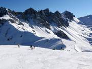 Cours de ski sur la piste Olympia Damen