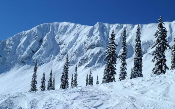 Le plus grand dénivelé dans les Rocheuses canadiennes – domaine skiable Fernie