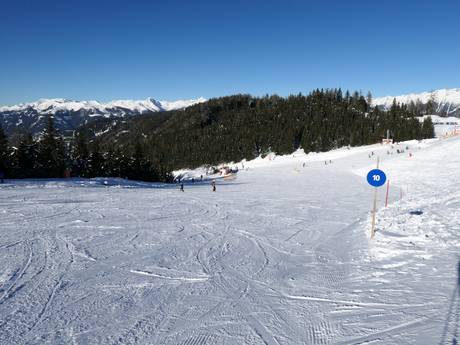 Domaines skiables pour les débutants dans le district de Spittal an der Drau – Débutants Goldeck – Spittal an der Drau