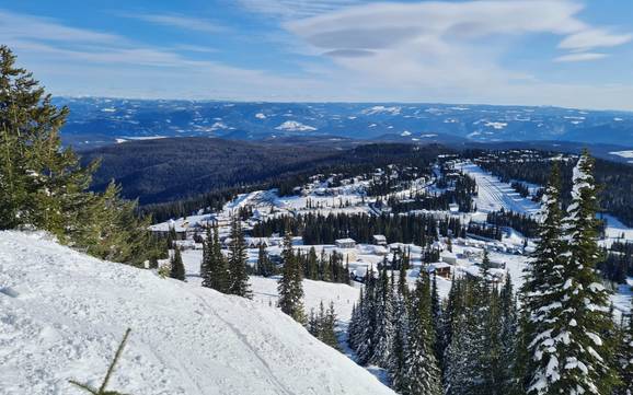 North Okanagan: Taille des domaines skiables – Taille Silver Star
