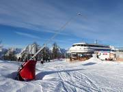 Lance à neige sur le domaine skiable d'Hinterstoder