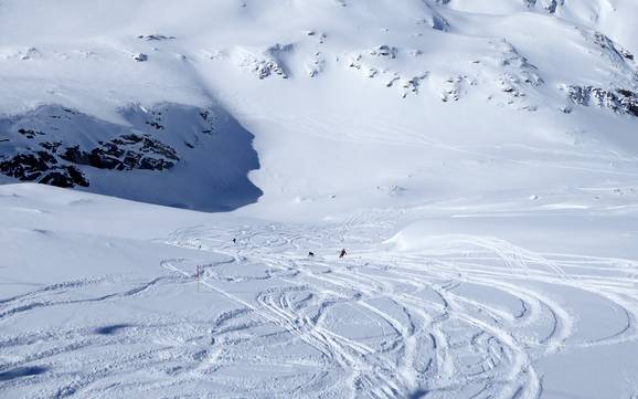 Domaines skiables pour skieurs confirmés et freeriders Stubachtal (vallée de Stubach) – Skieurs confirmés, freeriders Weißsee Gletscherwelt – Uttendorf