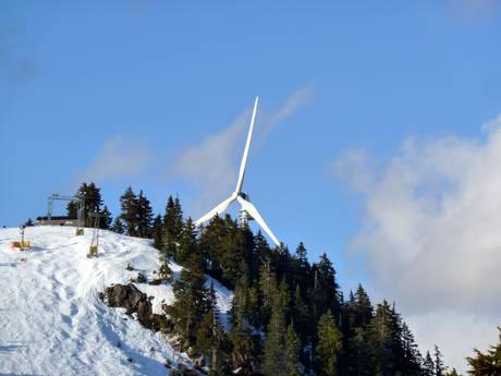 Vancouver, Coast & Mountains: Domaines skiables respectueux de l'environnement – Respect de l'environnement Grouse Mountain