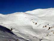 Itinéraire à ski extrêmement aride près du télésiège Sunnegg