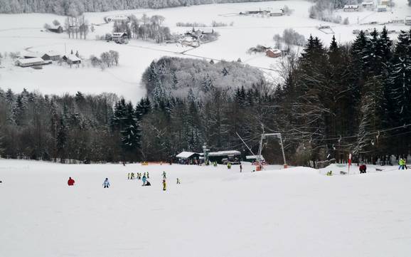 Skier dans le Deggendorfer Land