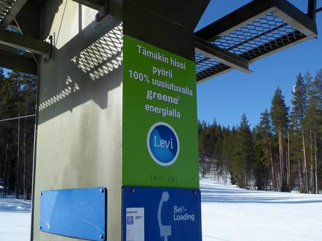Finlande du Nord: Domaines skiables respectueux de l'environnement – Respect de l'environnement Levi