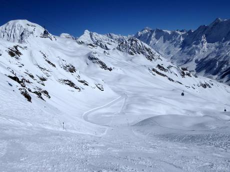 Domaines skiables pour skieurs confirmés et freeriders Région lémanique – Skieurs confirmés, freeriders Lauchernalp – Lötschental