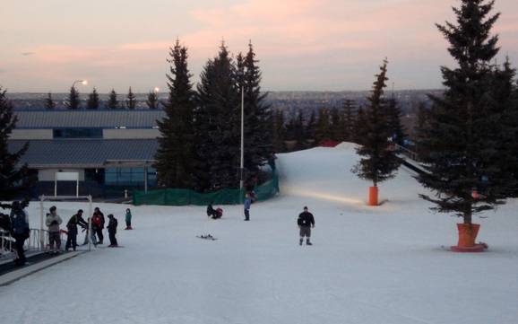 Domaines skiables pour les débutants dans la région de Calgary – Débutants Canada Olympic Park – Calgary