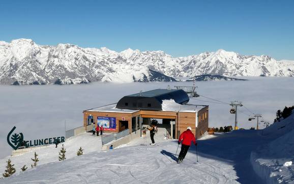 Skier dans la région de Hall-Wattens
