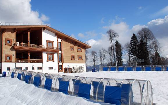Stations de ski familiales Krasnaïa Poliana (Sotchi) – Familles et enfants Gazprom Mountain Resort