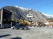 Alpes orientales: Accès aux domaines skiables et parkings – Accès, parking Venet – Landeck/Zams/Fliess
