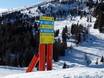 Trente: indications de directions sur les domaines skiables – Indications de directions Lagorai/Passo Brocon – Castello Tesino