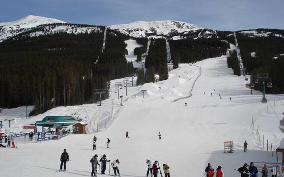 Le plus grand domaine skiable dans les Rocheuses d'Alberta – domaine skiable Lake Louise