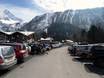Chamonix-Mont-Blanc: Accès aux domaines skiables et parkings – Accès, parking Grands Montets – Argentière (Chamonix)