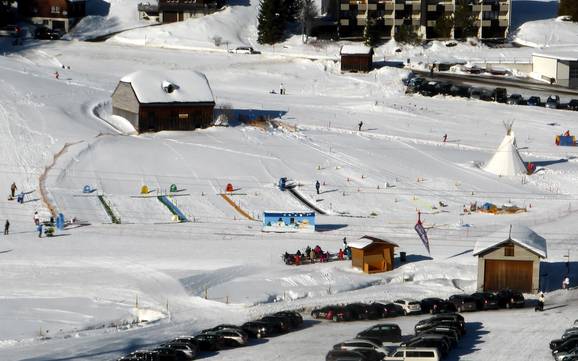 Stations de ski familiales Toggenbourg – Familles et enfants Wildhaus – Gamserrugg (Toggenburg)