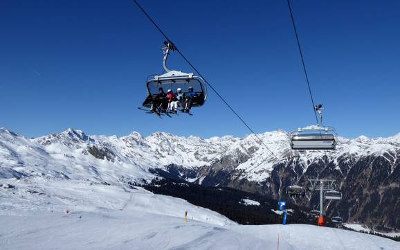 Meilleur domaine skiable dans la vallée de l'Isarco (Eisacktal) – Évaluation Racines-Giovo (Ratschings-Jaufen)/Malga Calice (Kalcheralm)