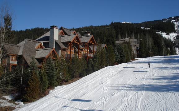 Chaînons Garibaldi: offres d'hébergement sur les domaines skiables – Offre d’hébergement Whistler Blackcomb