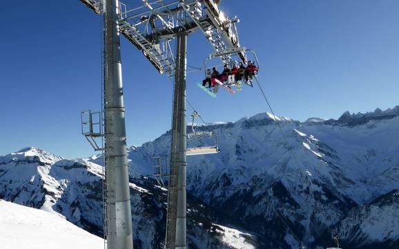 Meilleur domaine skiable dans le canton de Glaris – Évaluation Elm im Sernftal