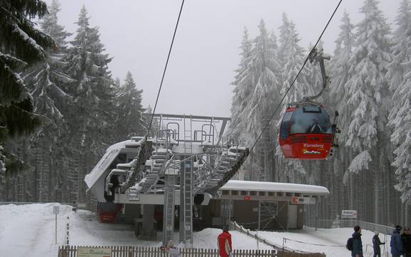 Skier dans le Hartz (Harz)