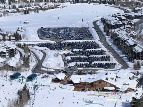 Utah: Accès aux domaines skiables et parkings – Accès, parking Deer Valley