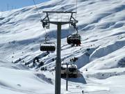 Lavadinas-Fuorcla Sura (Alp Ruschein) - 6 places | Télésiège rapide (débrayable) avec capots de protection et sièges chauffants