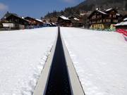 Tapis roulant de l’école suisse de ski et de snowboard de Wengen