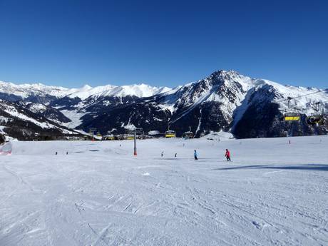 Val Venosta (Vinschgau): Taille des domaines skiables – Taille Belpiano (Schöneben)/Malga San Valentino (Haideralm)