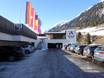 Haut-Adige: Accès aux domaines skiables et parkings – Accès, parking Racines-Giovo (Ratschings-Jaufen)/Malga Calice (Kalcheralm)