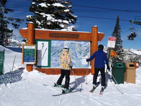 Salt Lake City: indications de directions sur les domaines skiables – Indications de directions Deer Valley