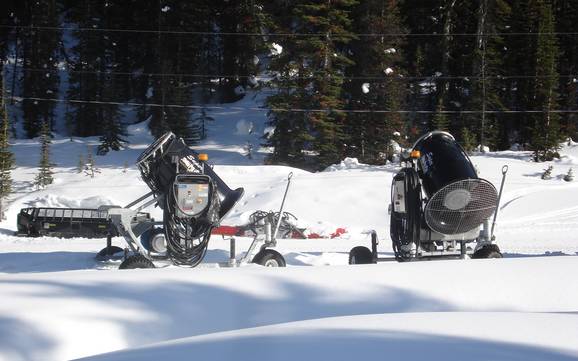 Fiabilité de l'enneigement Chaînon Massive – Fiabilité de l'enneigement Banff Sunshine