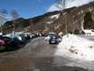 Davos Klosters: Accès aux domaines skiables et parkings – Accès, parking Madrisa (Davos Klosters)