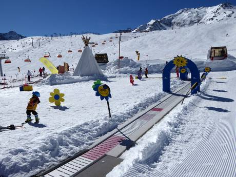 Village d'enfants de l'école de ski Yellow Power à Giggijoch