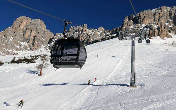 Meilleur domaine skiable dans le Val di Fassa – Évaluation Carezza