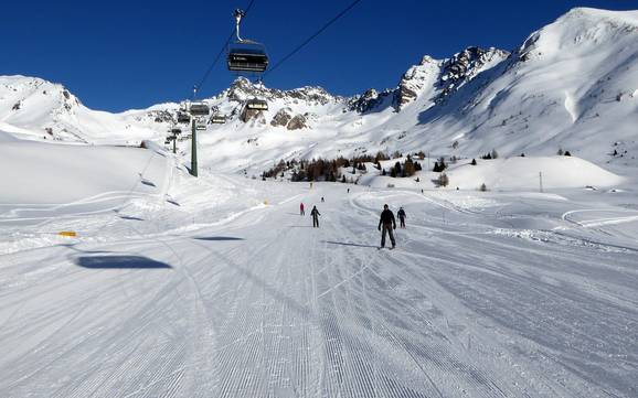 Domaines skiables pour les débutants dans le Valcamonica (Valle Camonica) – Débutants Ponte di Legno/Tonale/Glacier Presena/Temù (Pontedilegno-Tonale)