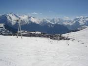 Pistes pour débutants à l'Alpe d'Huez