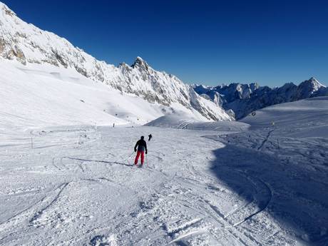 Domaines skiables pour les débutants dans le Werdenfelser Land – Débutants Zugspitze