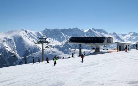 Le plus grand dénivelé dans le Pirin – domaine skiable Bansko