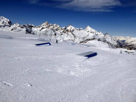 Snowparks Val d'Aoste – Snowpark Zermatt/Breuil-Cervinia/Valtournenche – Matterhorn (Le Cervin)