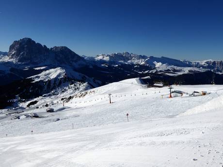 Trentin-Haut-Adige: Taille des domaines skiables – Taille Val Gardena (Gröden)