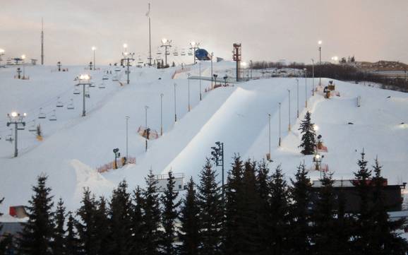 Snowparks Région de Calgary – Snowpark Canada Olympic Park – Calgary