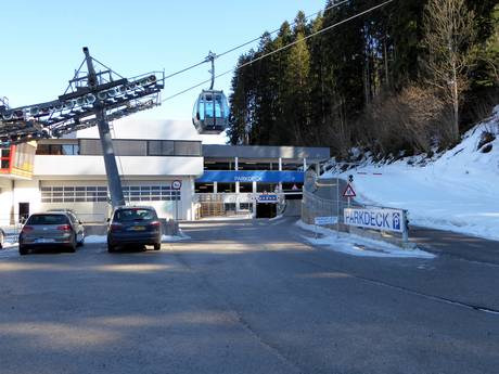 Kitzbühel (district): Accès aux domaines skiables et parkings – Accès, parking SkiWelt Wilder Kaiser-Brixental
