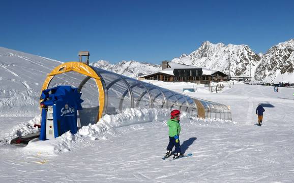 Stations de ski familiales Kaunertal (vallée de Kauns) – Familles et enfants Kaunertaler Gletscher (Glacier de Kaunertal)
