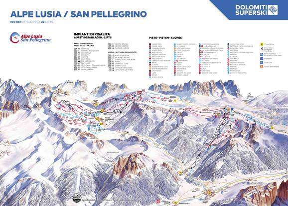 Alpe Lusia / San Pellegrino