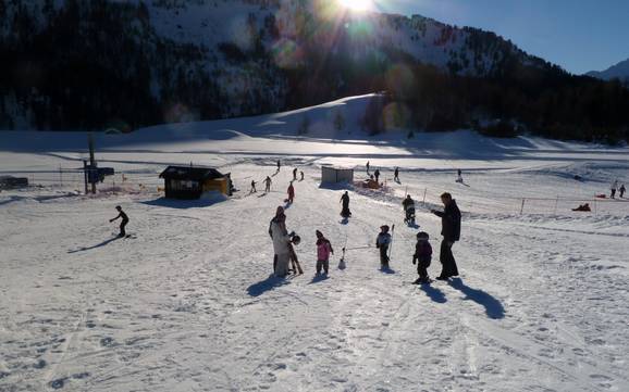Stations de ski familiales Bregaglia Engadin – Familles et enfants Aela – Maloja