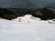 Possibilité de skier près du télésiège Walde jusqu'au 1er mai