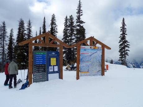 Columbia-Shuswap: indications de directions sur les domaines skiables – Indications de directions Revelstoke Mountain Resort