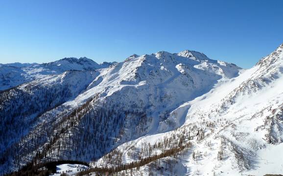 San Martino di Castrozza/Passo Rolle/Primiero/Vanoi: Taille des domaines skiables – Taille San Martino di Castrozza