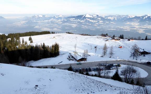 La plus haute gare aval dans le Berchtesgadener Land – domaine skiable Rossfeld – Berchtesgaden-Oberau